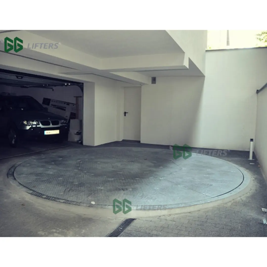 360 Degree Car Turntable Car Rotating Display Platform for Garage Parking and Driveway Use