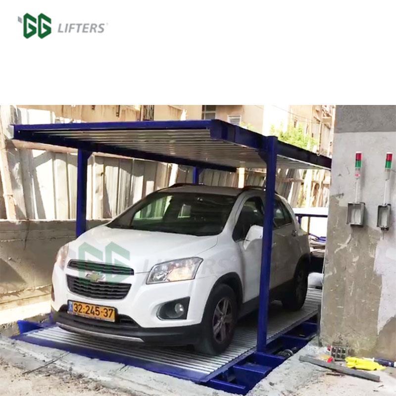 Portable underground garage hidden car parking lift