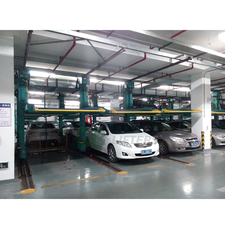 parking equipment structure building Single post car parking system independent car lift 2000kg capacity car parking lift