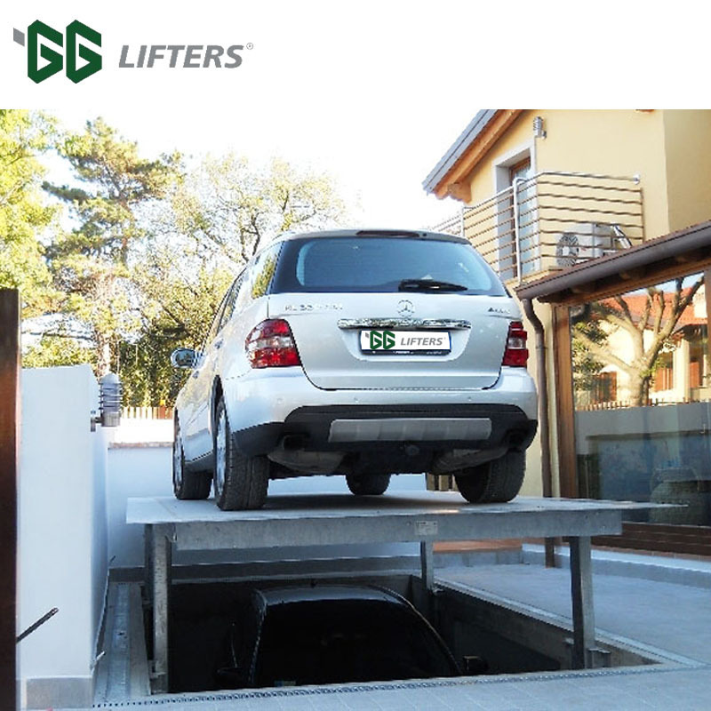 Portable underground garage hidden car parking lift