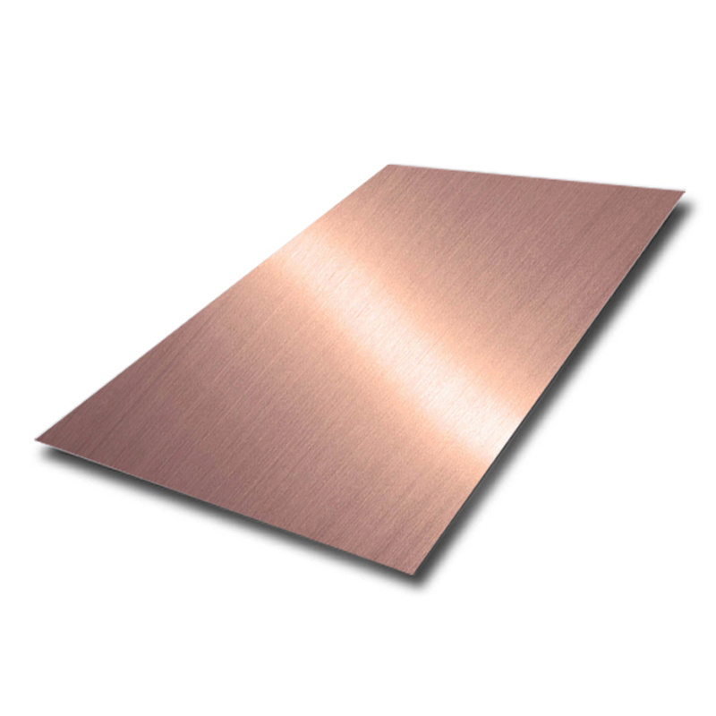 gold plated stainless steel metal sheets