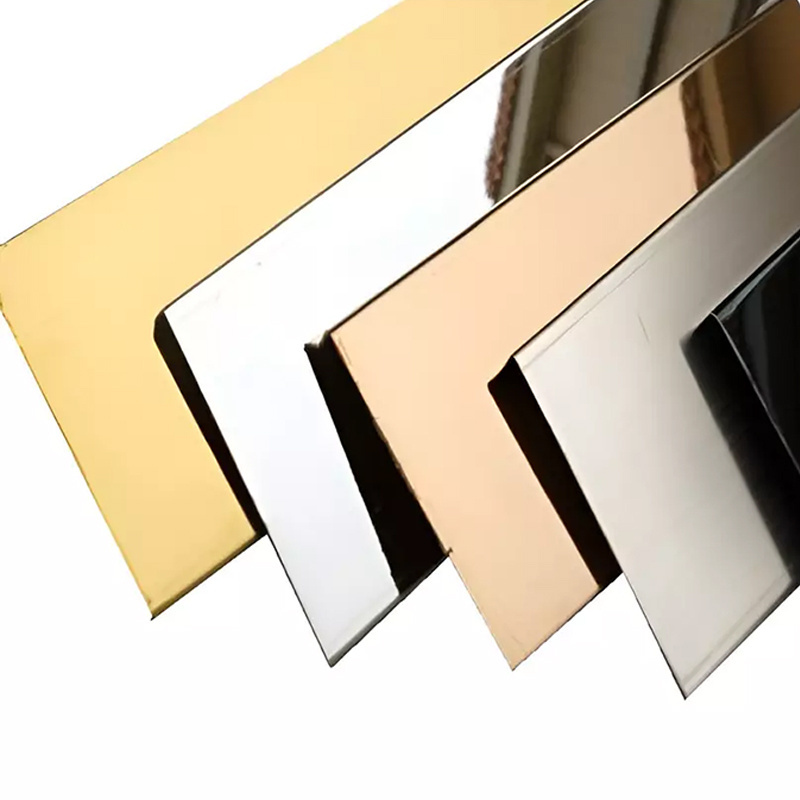 gold plated stainless steel metal sheets