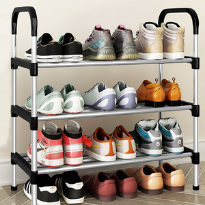 4-Tier multifunctional shoe rack Storage Organizer for Entryway Multi-layer Assembly Simple Small Shoe Rack