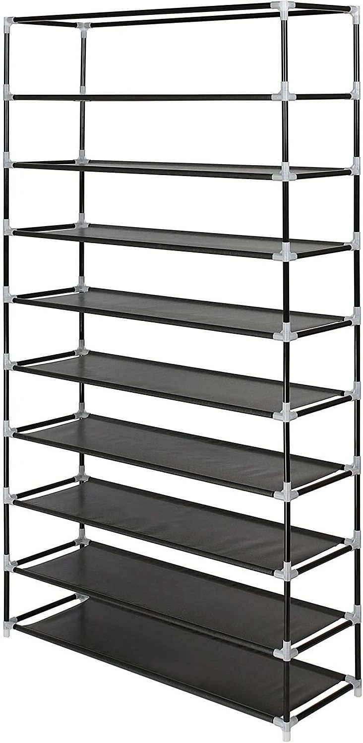 4/5/6/8Tiers Standing Shoe Cabinet Home Storage Shoe Organizer Fabric Shoe Racks With Non-woven Dust-proof Cover