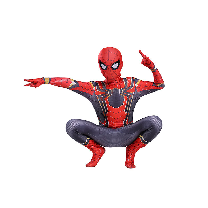 Cheap Factory Price Spiderman Cosplay Costume Spider Man Halloween Costume Miles Clothes Far from Home Adult Polyester Unisex