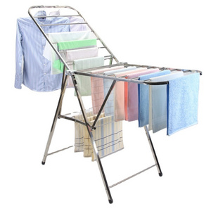 HFG 7019 Stainless steel laundry folding clothes drying racks to use in balcony or laundry room