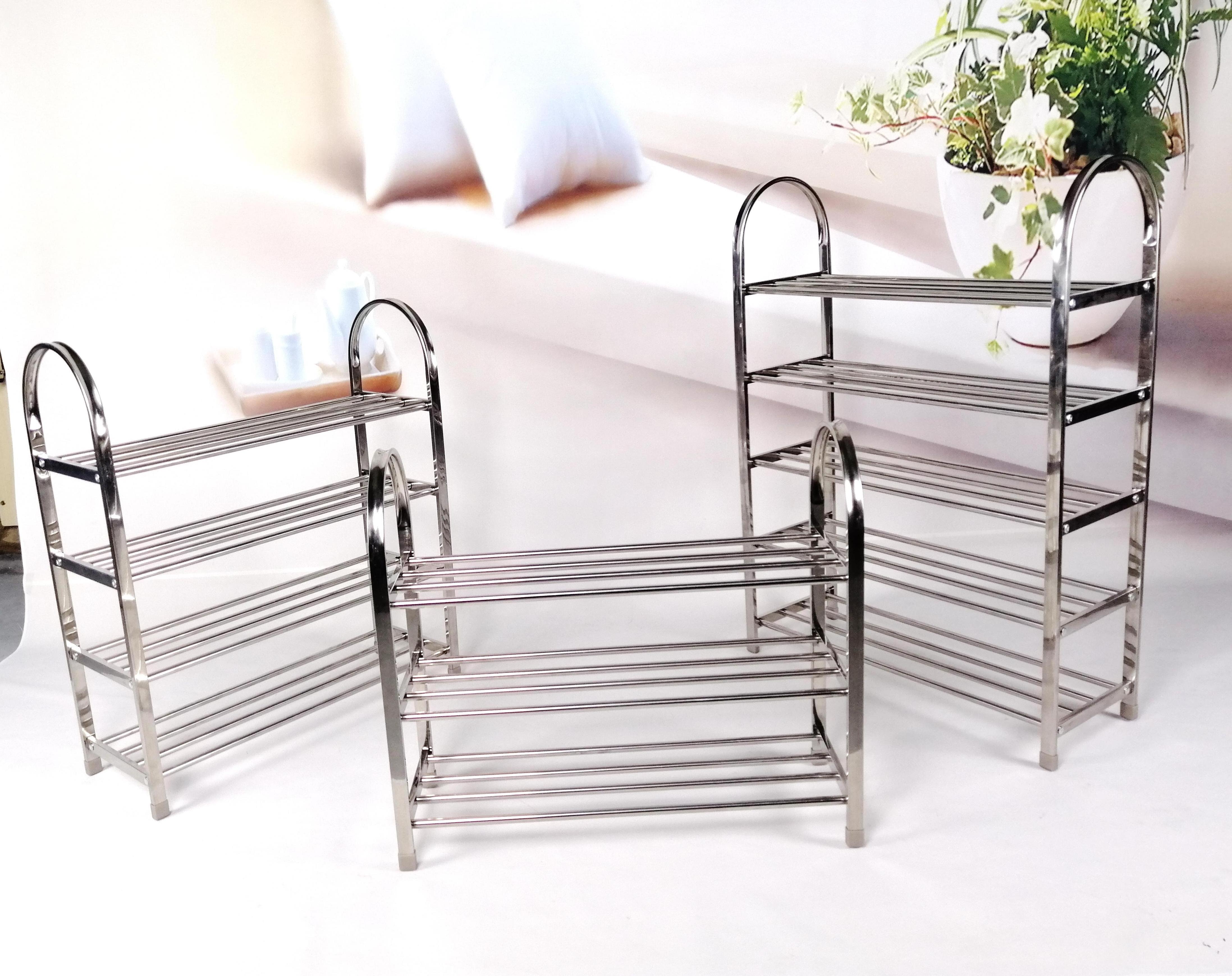 New arrival good price Living Room Furniture Entryway Shoe Organizer Metal Shoe Rack Tower with Storage Shelves