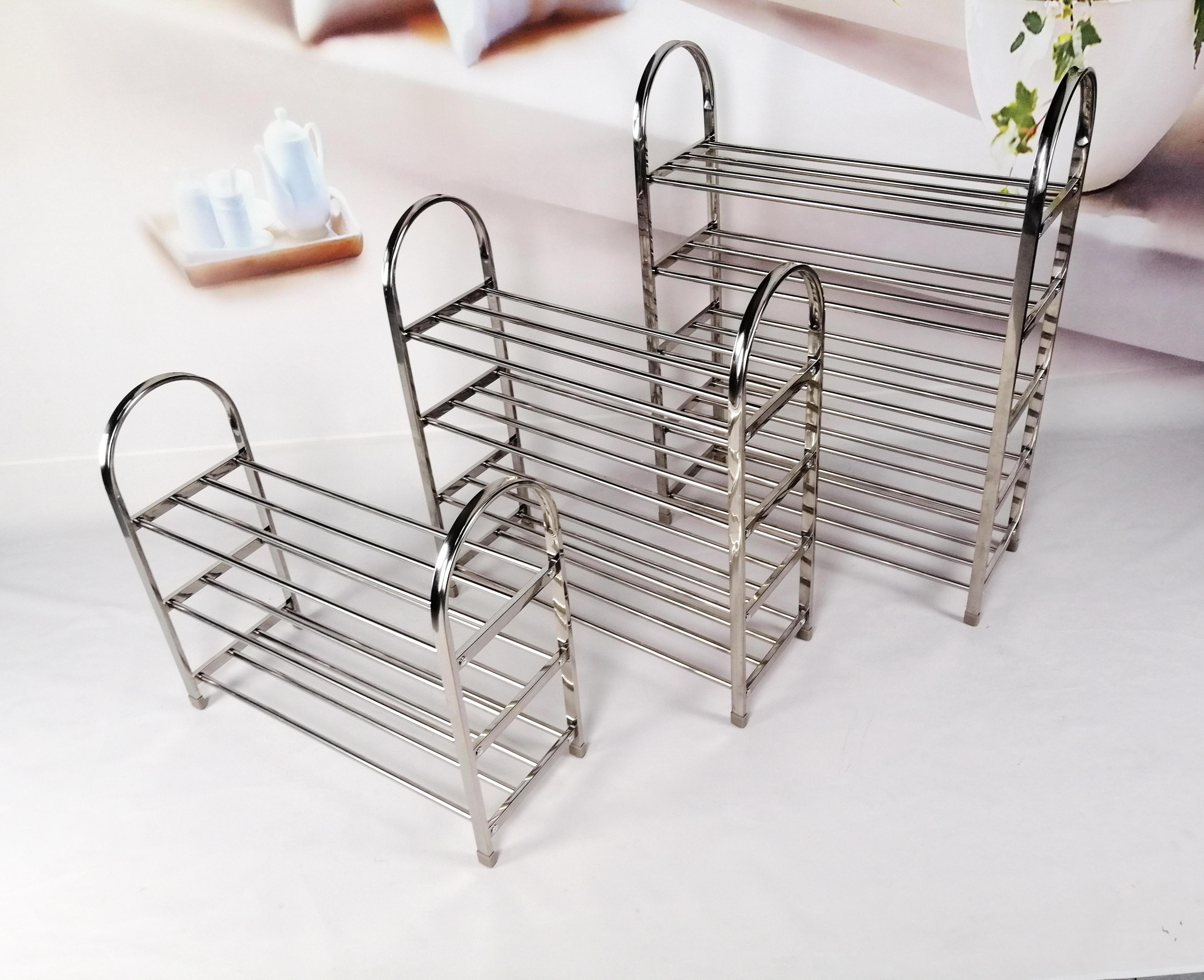 New arrival good price Living Room Furniture Entryway Shoe Organizer Metal Shoe Rack Tower with Storage Shelves