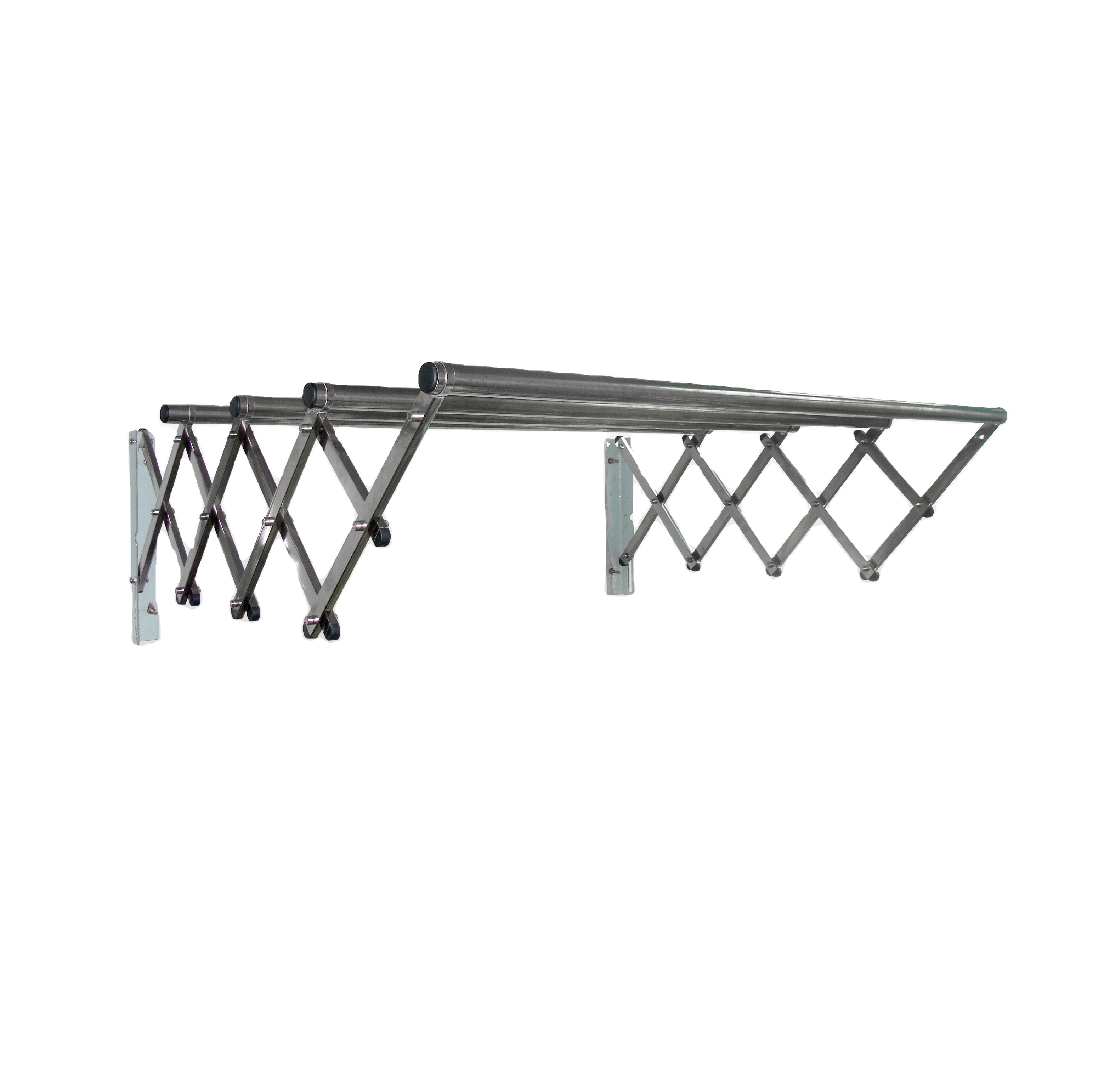 MR VP4 folding clothes drying  racks can be wall mounted and adjustable