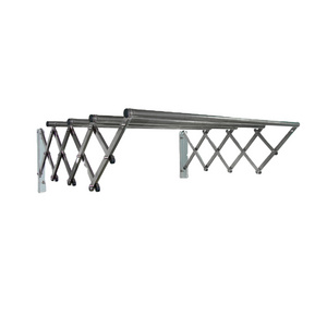 MR VP4 folding clothes drying  racks can be wall mounted and adjustable