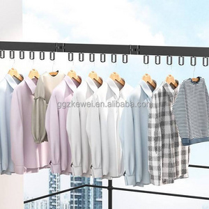 Factory wholesale high quality Aluminum foldable clothes drying rack wall mounted clothes racks for hanging clothes