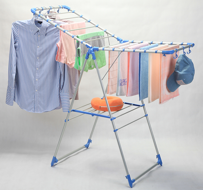 BS-6018B indoor heavy duty steel folding clothes drying rack airer