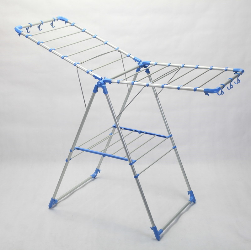 BS-6018B indoor heavy duty steel folding clothes drying rack airer