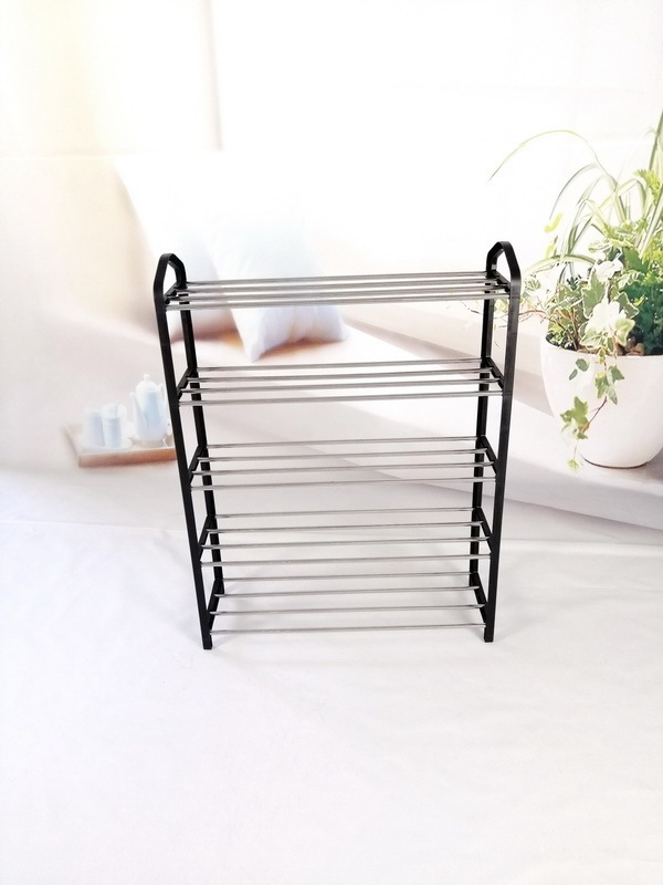 Custom 3 layers to 5 layers China factory wholesale stainless steel metal shoe rack