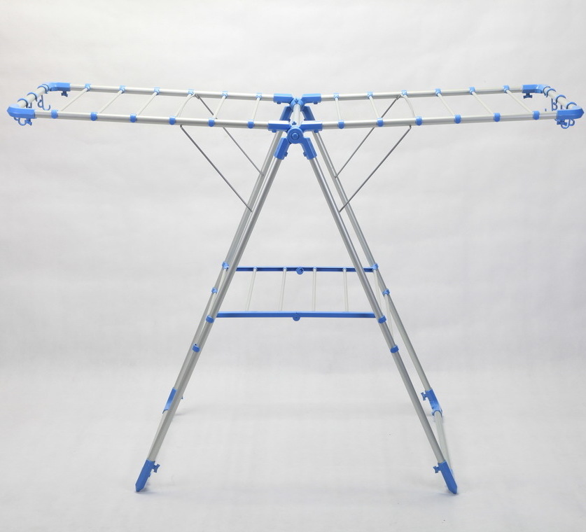 BS-6018B indoor heavy duty steel folding clothes drying rack airer