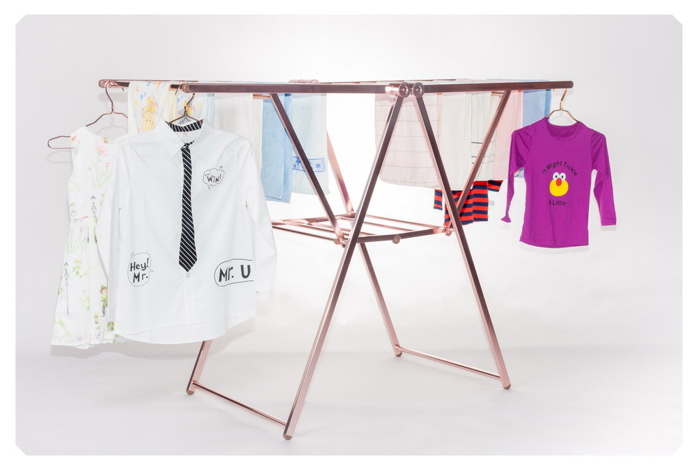 High Quality Aluminium laundry clothes drying rack with butterfly wings for clothes