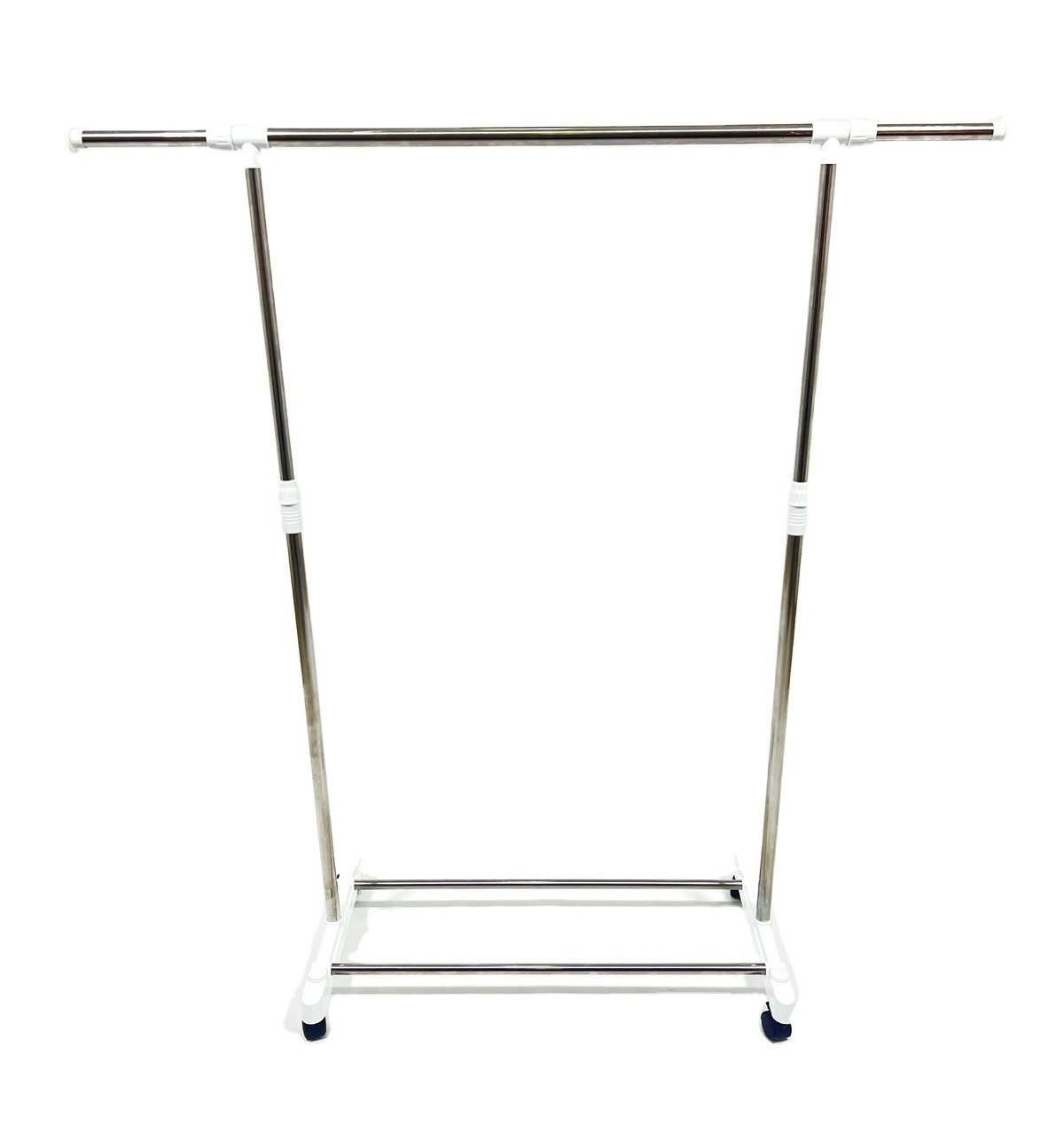 MR-6041B  multi functional  adjustable stainless steel single pole coat stands garment cloth  rack