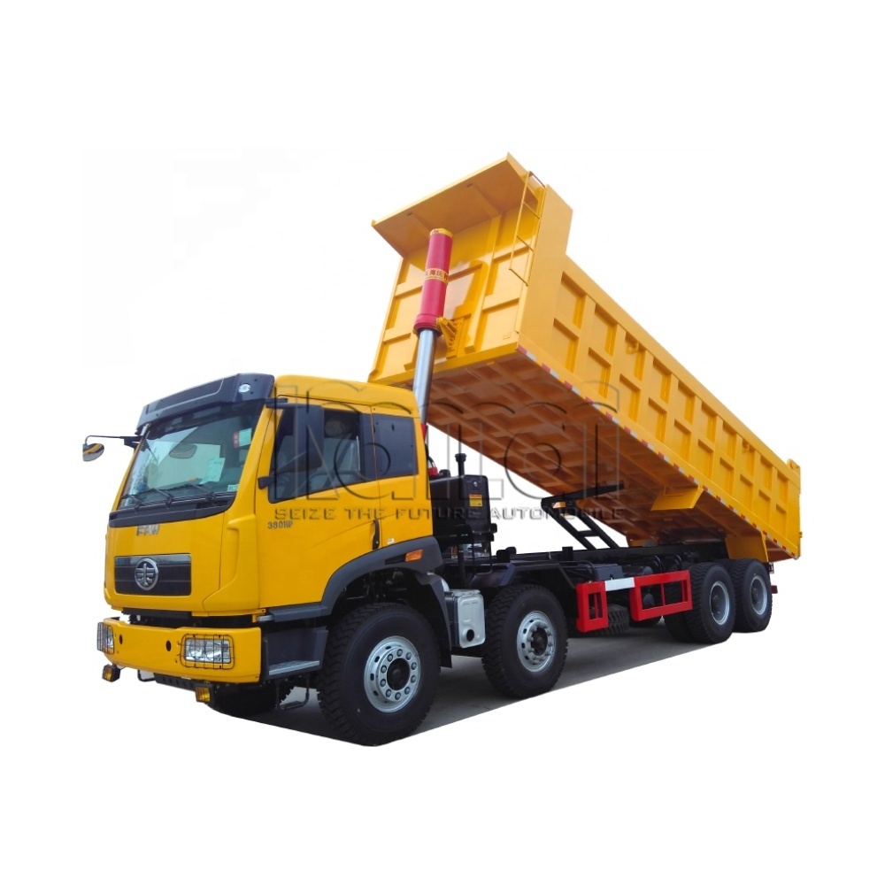 Quality Performance FAW J6M 380Hp TIGER V 8x4 12 wheeler 380Hp Euro5 Meter Heavy Duty Dump Tipper Truck