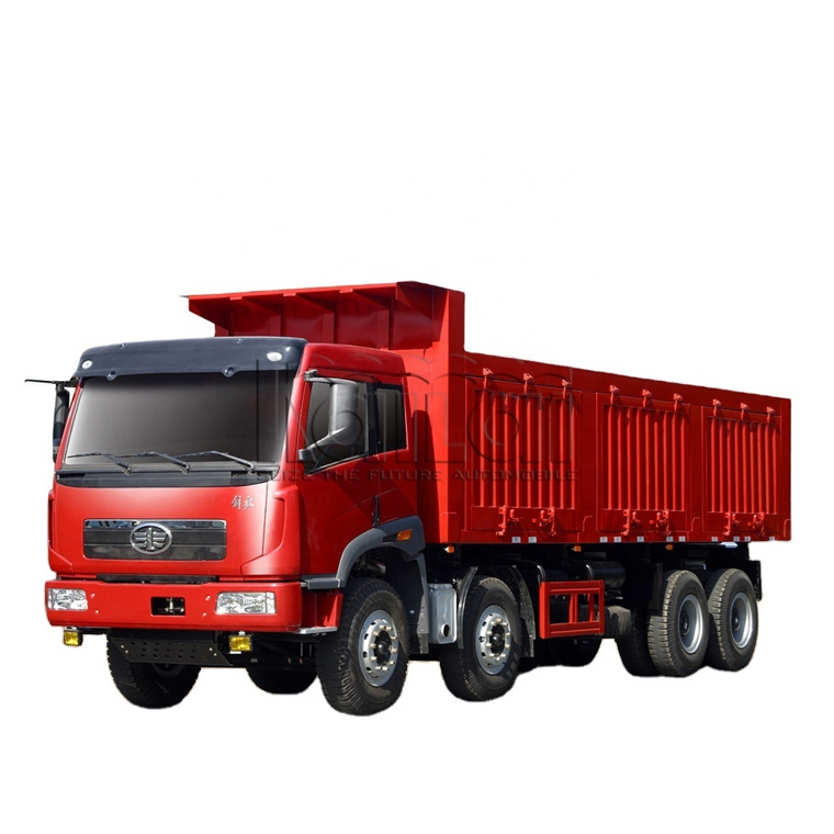 Quality Performance FAW J6M 380Hp TIGER V 8x4 12 wheeler 380Hp Euro5 8 Cubic Meter Dump Tipper Truck