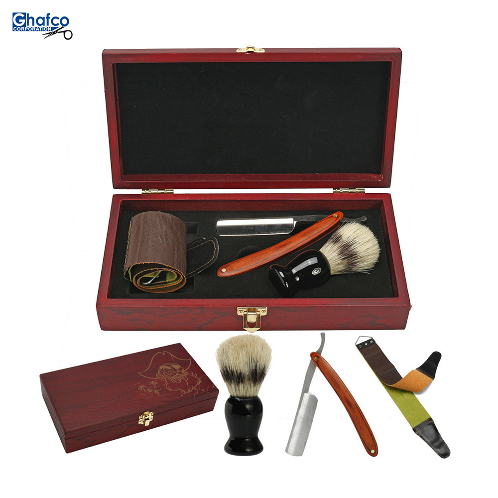 Barber Shaving Kit Set for home and saloon use customized barber set