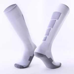 GAF Wholesale Crew Custom Performance Sports Elite Soccer Tape Design Grip Socks Pink Anti Slip Football Socks For Men