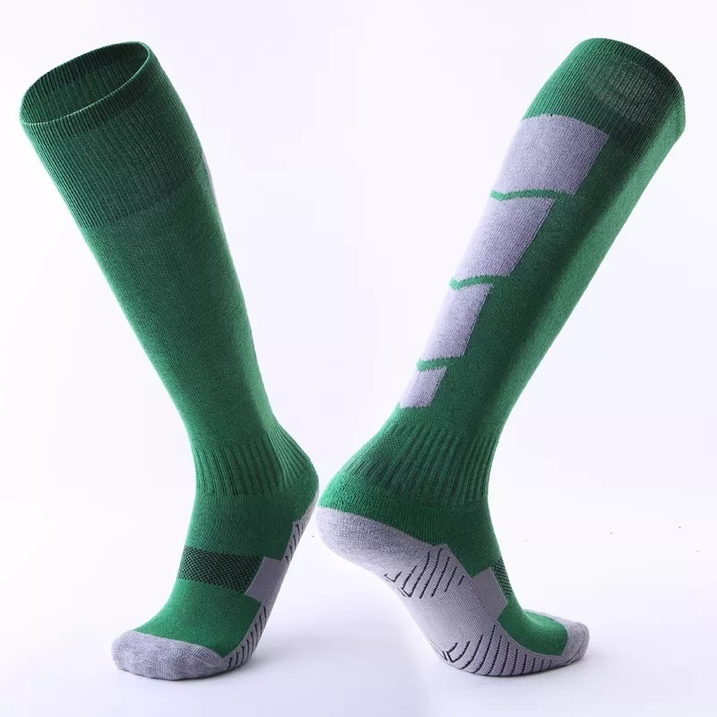 GAF Wholesale Crew Custom Performance Sports Elite Soccer Tape Design Grip Socks Pink Anti Slip Football Socks For Men