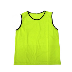 GAF Kids Adult Soccer Quick Drying Jerseys Outdoor Sports Vest Breathable Football Training Match Mesh Sleeveless Vest