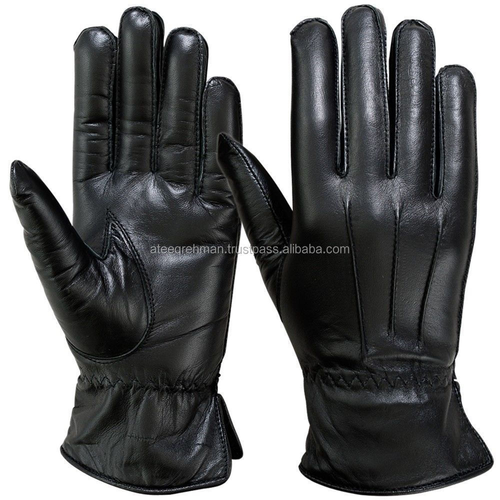 Winetr Special ,MEN/women fashion dress Gloves Leather Gloves Hand Warmer, Black Winter Ladies' Dress Gloves