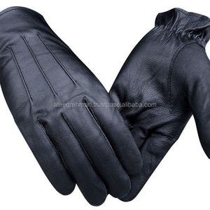 Winetr Special ,MEN/women fashion dress Gloves Leather Gloves Hand Warmer, Black Winter Ladies' Dress Gloves