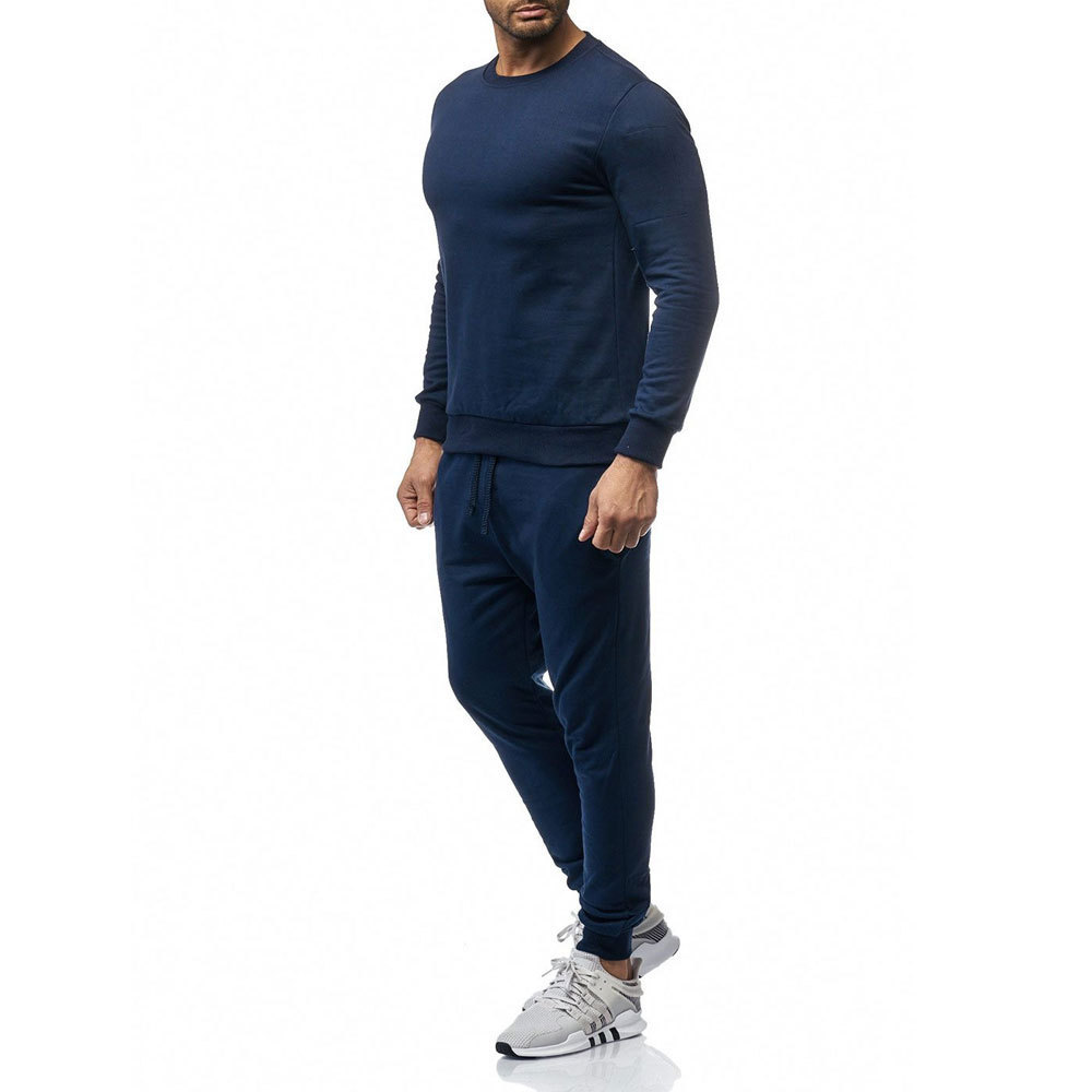 Custom Pullover High Quality Blank Sweat Suits Men Sweat Suit Tracksuits Set Blank Jogging Suits