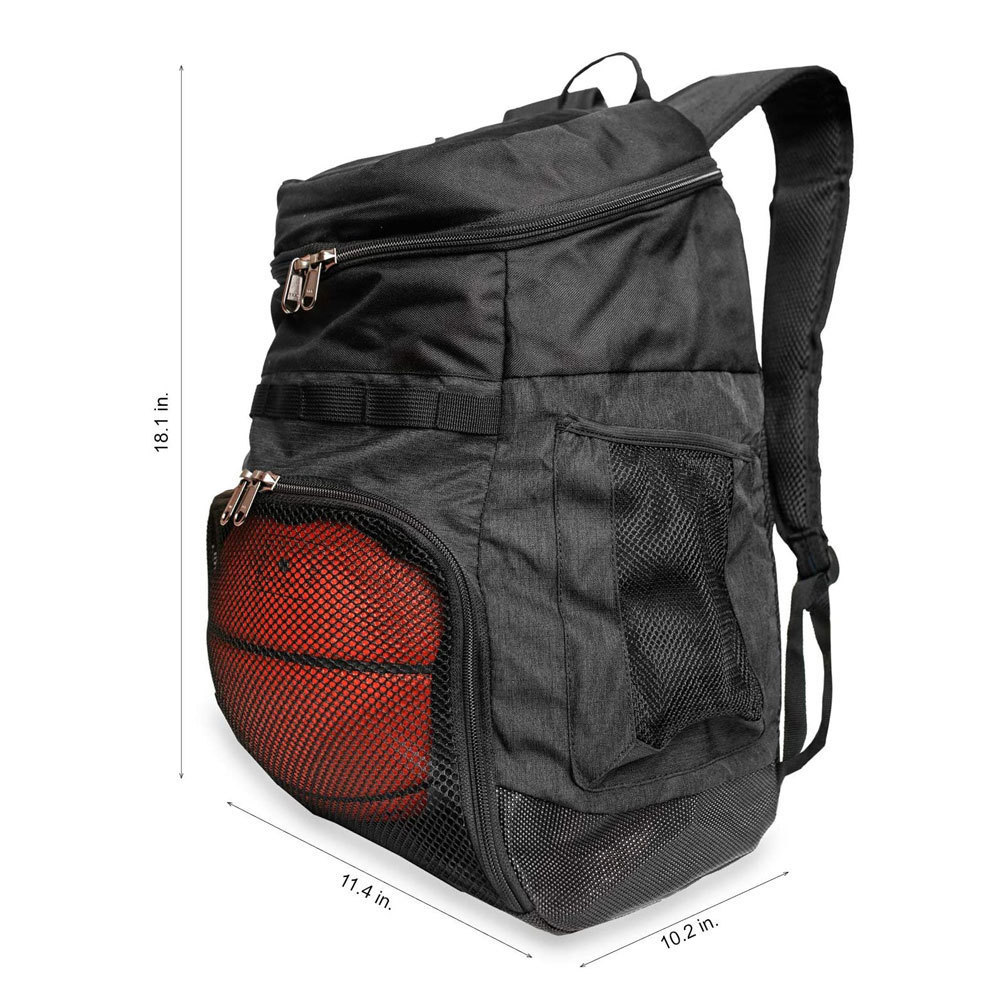 Football Custom Basketball Backpack Soccer With Detachable Ball Mesh Bag