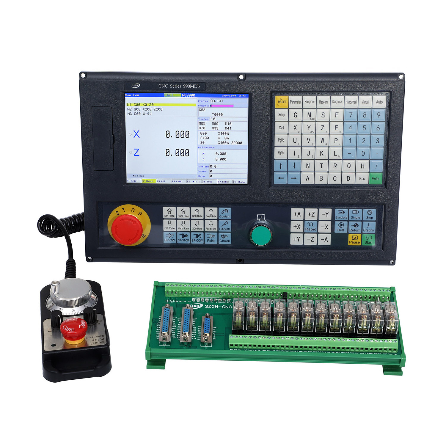 Milling Digital Readout 3 Axis Cnc Machinery Machine Controller with ATC 8537101101 64MB Memory 400*245*120mm CN;GUA Hotels SZGH