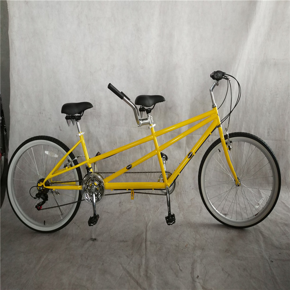 2024 adult two seats 2 person leisure tandem cruiser bike 26 inch