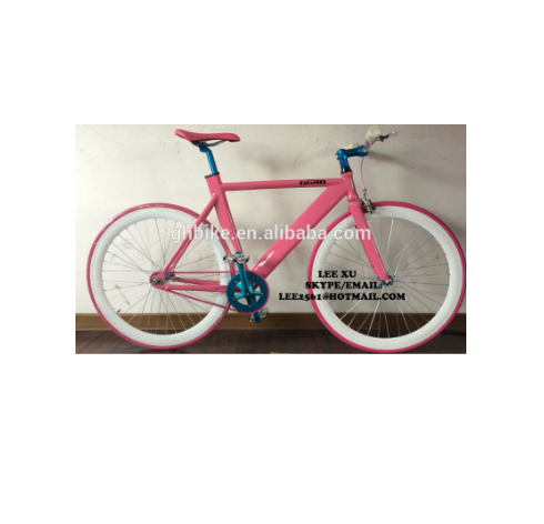 2020 pink 700C aluminium fixie bike new aluminium fixed gear bike aluminium track bike