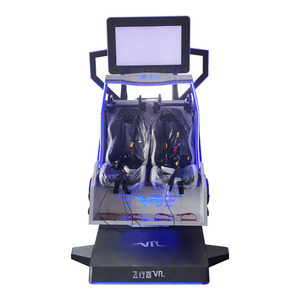 Earn Money 9d vr Chair 360 Degree Rotation Machine 2 Player Flying simulator