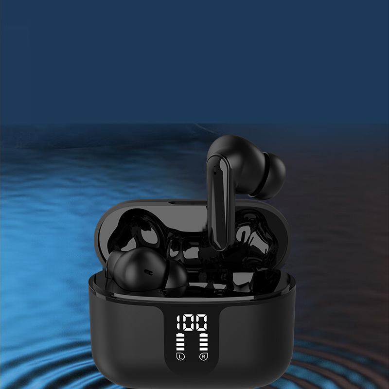 CE ROHS Sports wireless headset waterproof IPX6 wireless headset earbuds with charging box ENC wireless earphone