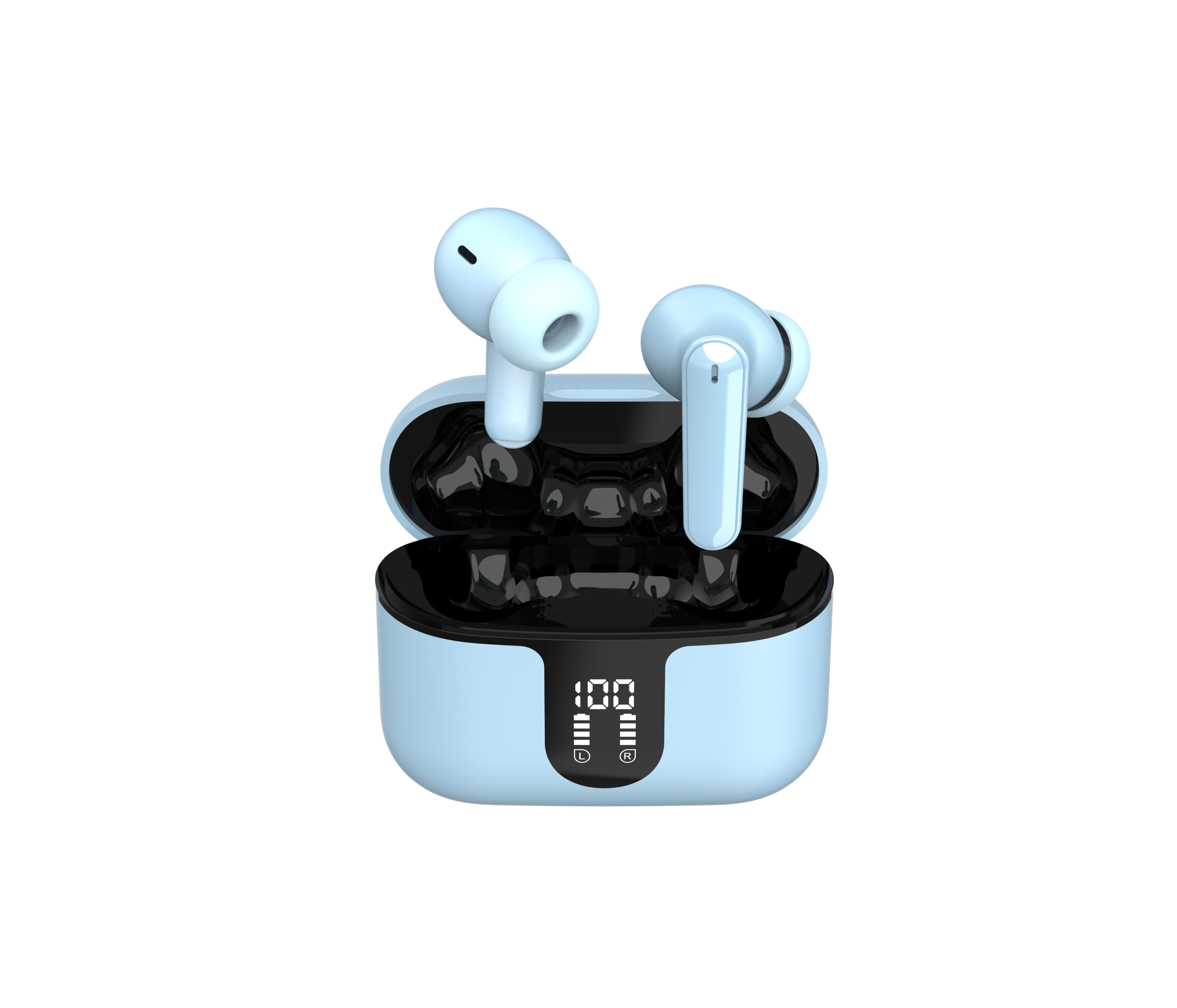 CE ROHS Sports wireless headset waterproof IPX6 wireless headset earbuds with charging box ENC wireless earphone