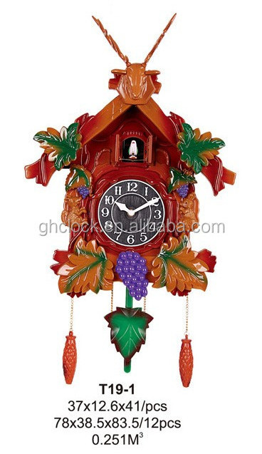 Fashion wall clock cuckoo wall clock guguk kusu duvar saati