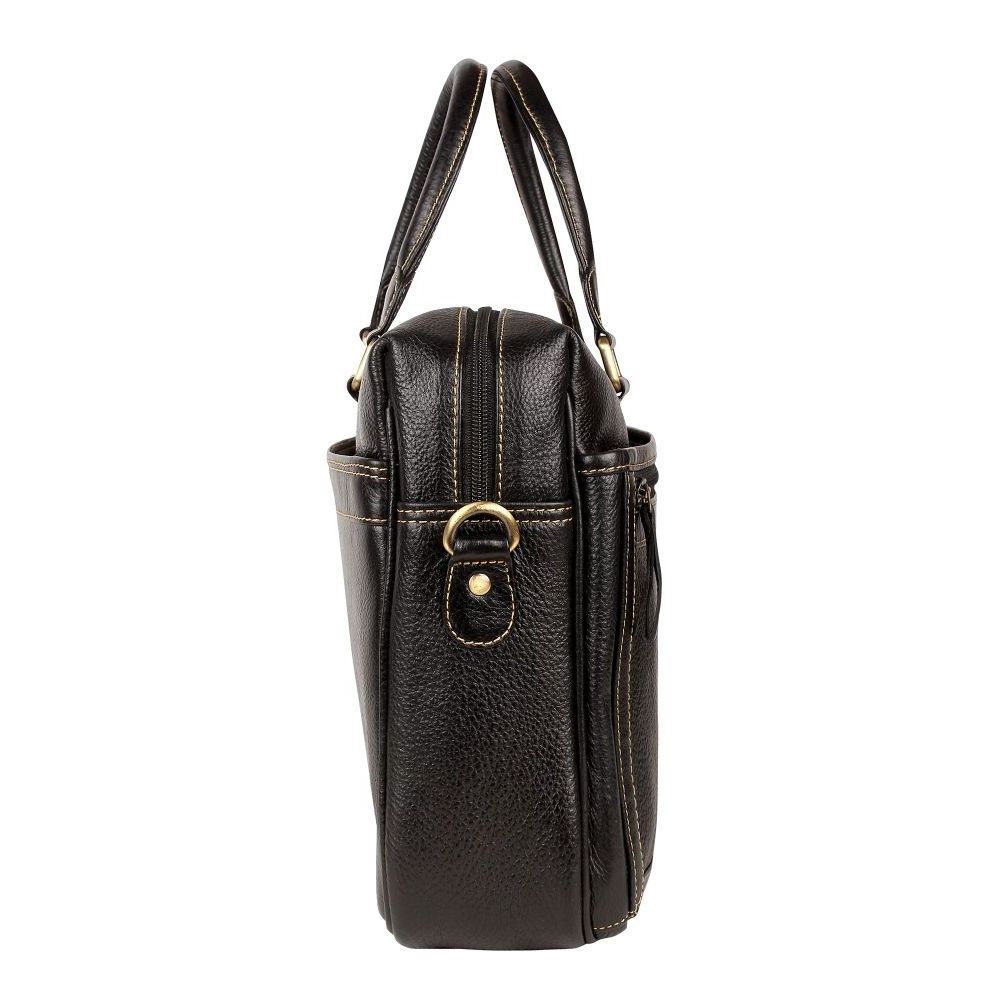 Hot Selling Unique Design Extreme Quality Laptop Crossbody Bag Vintage Leather Office Bag Hard Briefcase At Wholesale Price