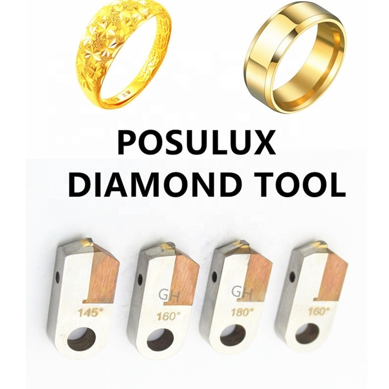 Jewelry MCD Diamond making tool Posalux Diamond faceting tools for gold silver