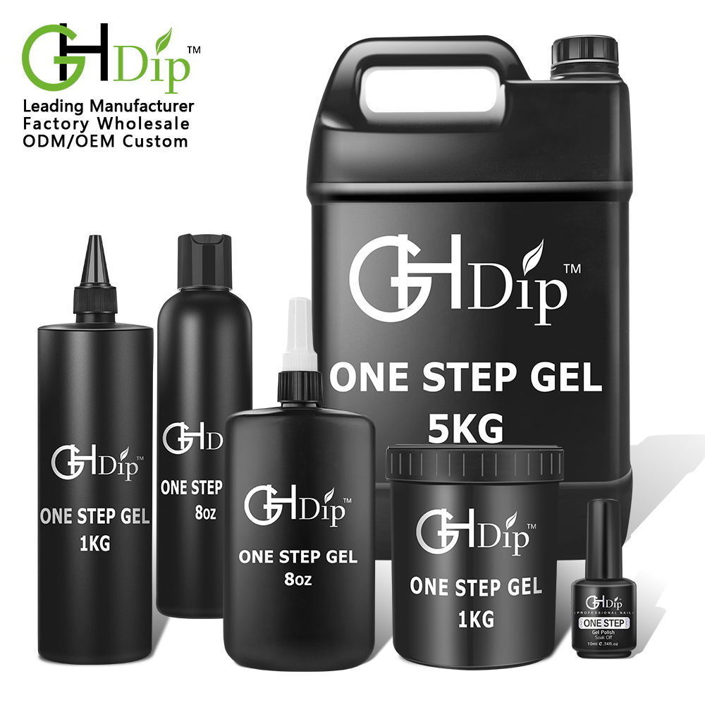 Factory Wholesale 1KG Dipping Liquid Nail Glue for Dipping Powder Nail Manicure, Gel Base/Gel Top/Activator/Brush Saver/Bond