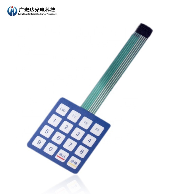 Water-proof Membrane Switch Panel For Medical Devices Keypads