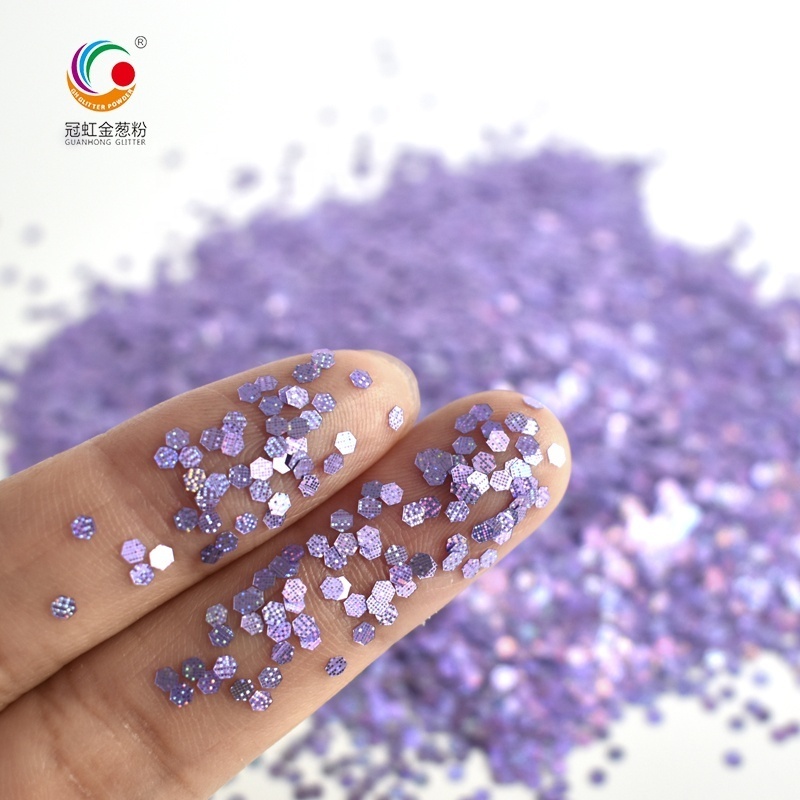 GUANHONG GLITTER Factory Wholesale Polyester Starlight Glitter Flakes Christmas Craft Body Art Glitter Powder