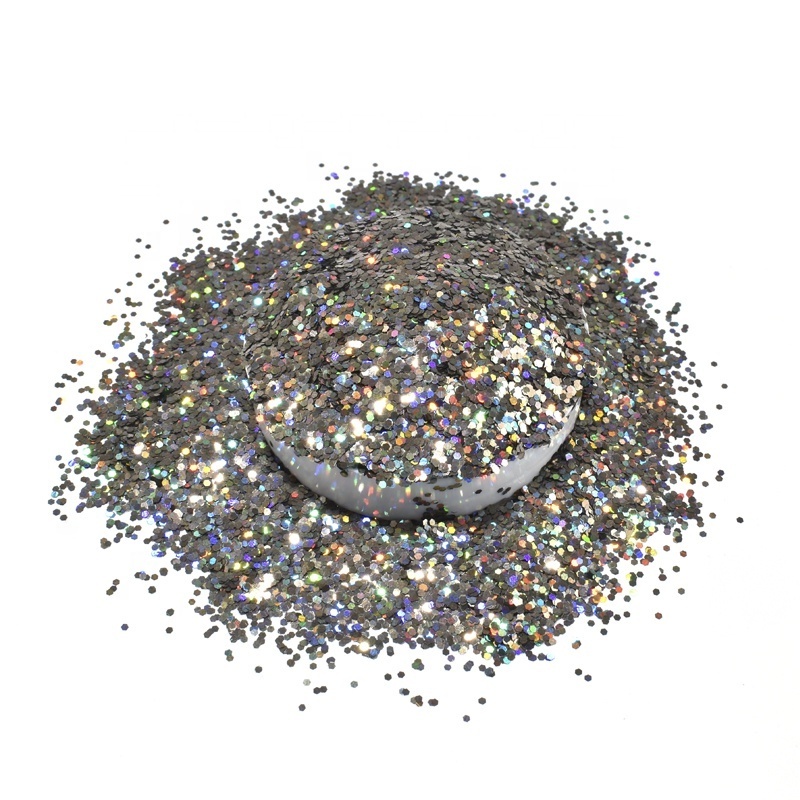 GH1907A Ultra Thin And Super Shiny Glitter Gold PET Solvent Resistance Nail Art Glitter Powder Coating Craft Factory Glitter