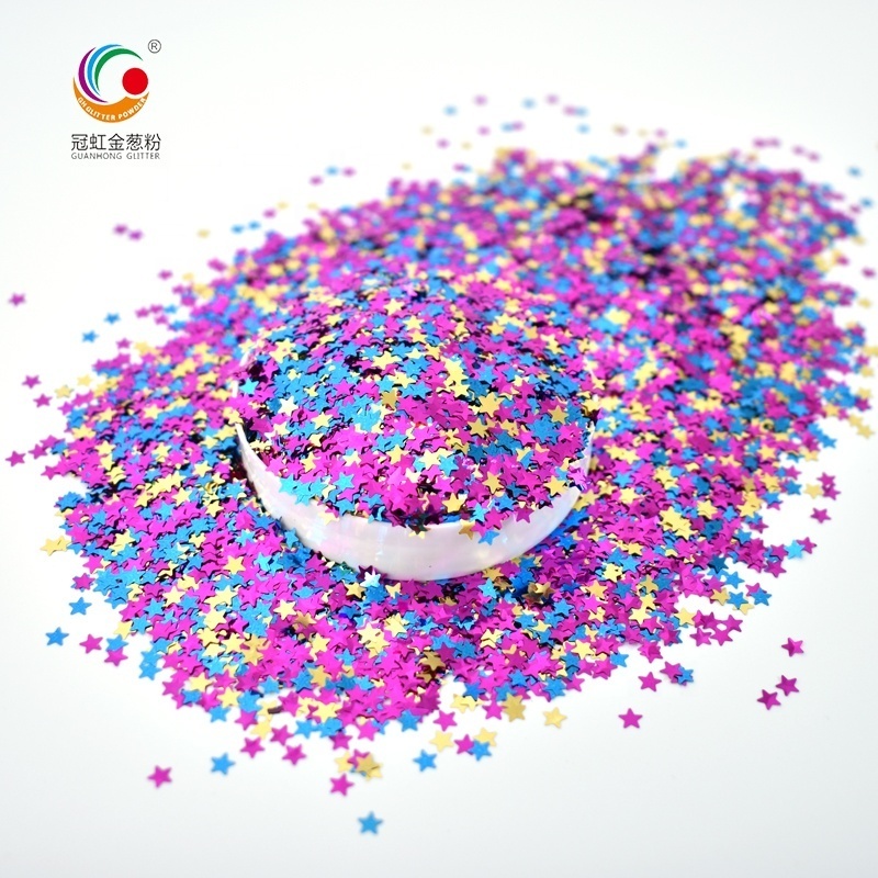 GX109 Wholesale Bulk Flake Glitter For Craft Cell Phone Case Glitter Powder Decoration Glitter Material