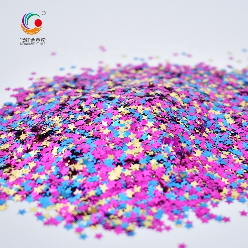 GX109 Wholesale Bulk Flake Glitter For Craft Cell Phone Case Glitter Powder Decoration Glitter Material