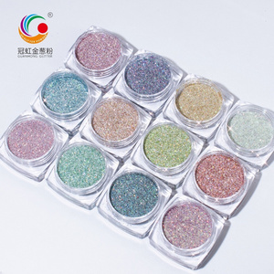 Factory Wholesale Bulk Polyester Glitter Tumbler Christmas Crafts Mix Nail Art Glitter Powder Decoration