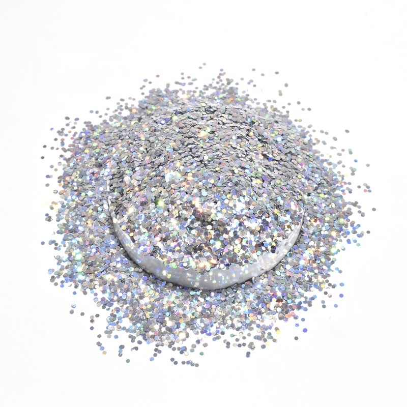 GH1907A Ultra Thin And Super Shiny Glitter Gold PET Solvent Resistance Nail Art Glitter Powder Coating Craft Factory Glitter