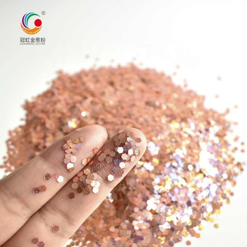 GUANHONG GLITTER Factory Wholesale Polyester Starlight Glitter Flakes Christmas Craft Body Art Glitter Powder