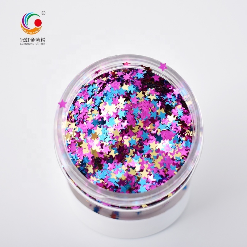 GX109 Wholesale Bulk Flake Glitter For Craft Cell Phone Case Glitter Powder Decoration Glitter Material